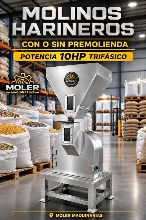 Molinos harineros (no oleaginosos)