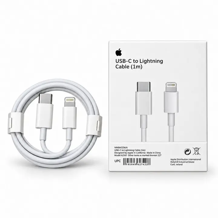 Cable USB-C a Lightning 1m Compatible para iPhone – Nuevo en Caja