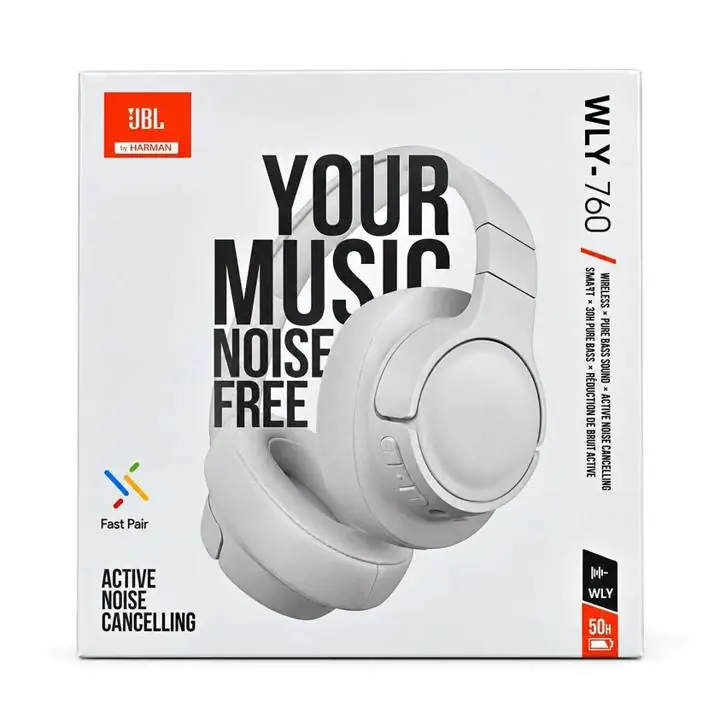 Auriculares JBL WLY-760 Bluetooth ANC Inalámbricos - MAYORISTA