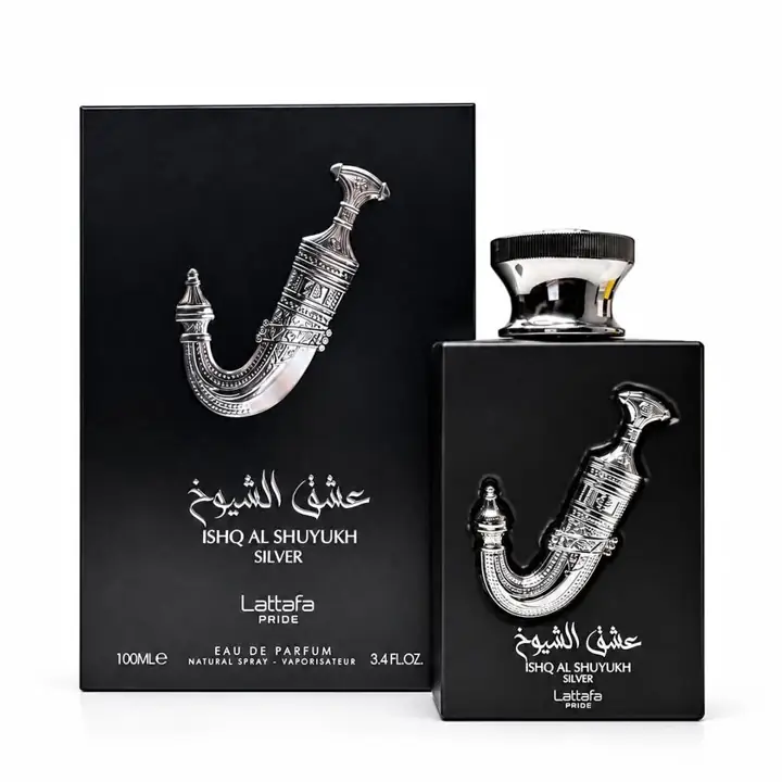 Perfume Lattafa Ishq al Shuyukh Silver 100ml Original