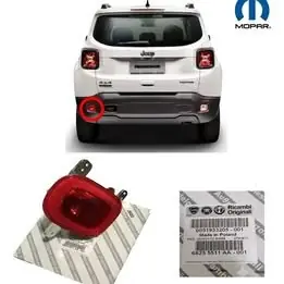 Faro Antiniebla Trasero Izq. Jeep Renegade Original Mopar