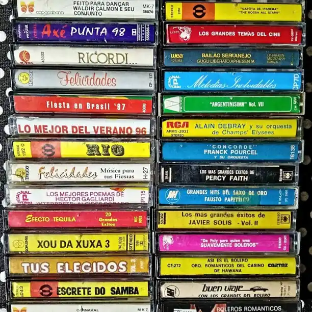 Cassette Brasil variado combo todos por 15,000