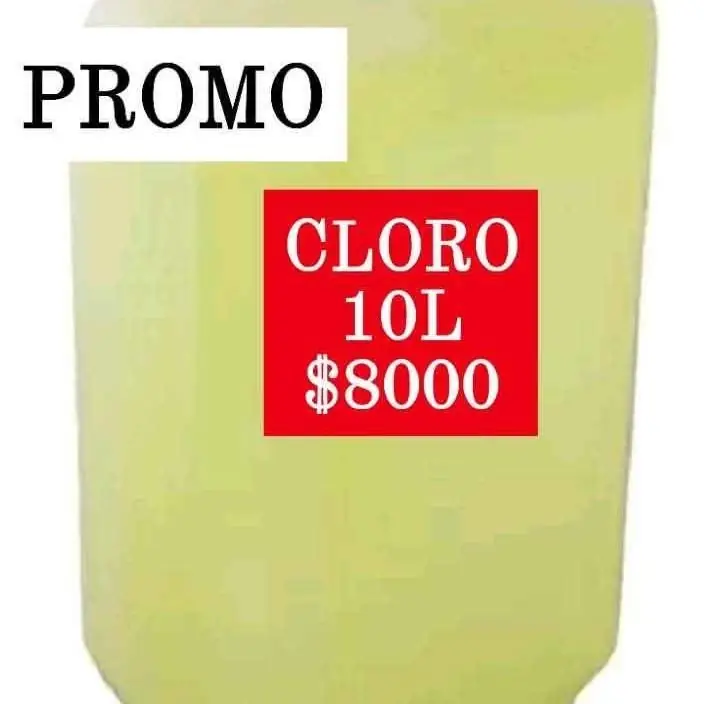 Cloro 10 L reparto en CABA sin cargo