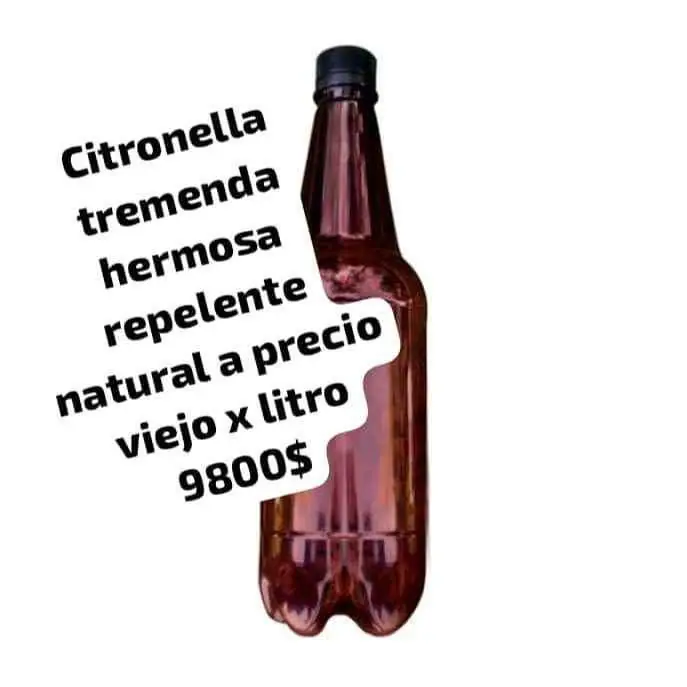 Citronella repelente natural litros reparto en CABA