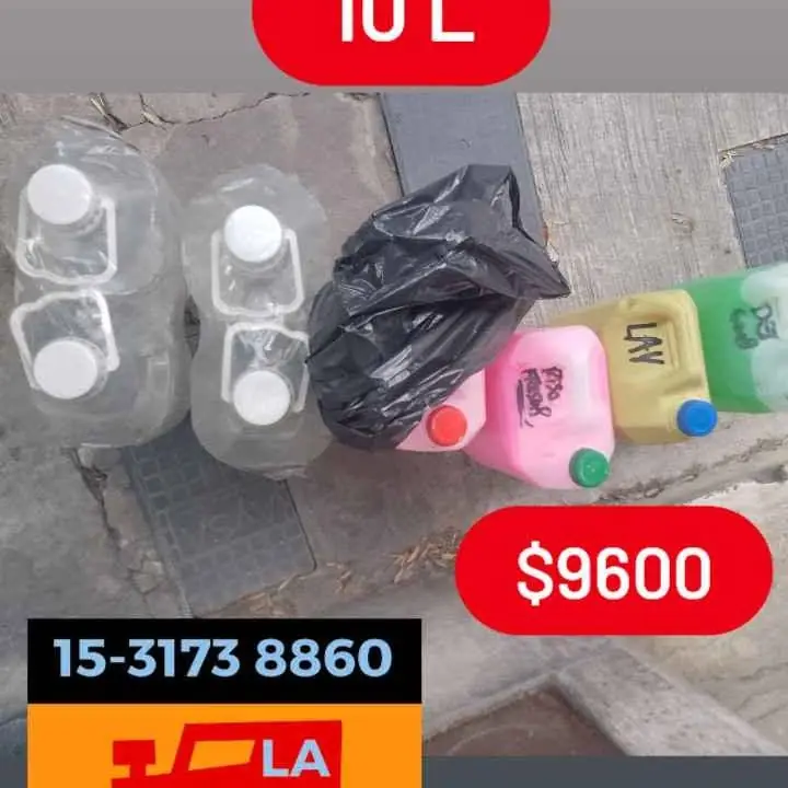 Vinagre alcohol 10 litros cocina limpieza delivery en CABA sin cargo