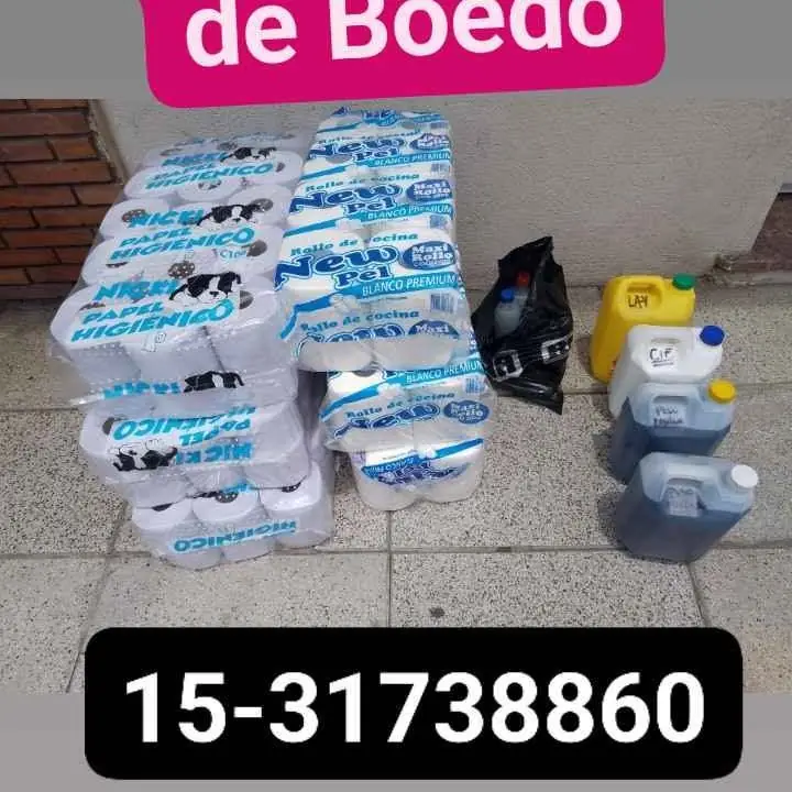 Lavandina en Gel Bidón 5 L reparto en CABA