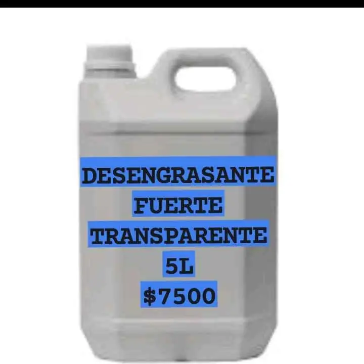 Desengrasante fuerte limpia motor pizzerías bidón 5 L reparto en CABA