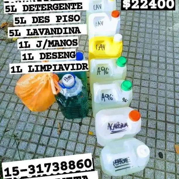Combo limpieza reparto en CABA