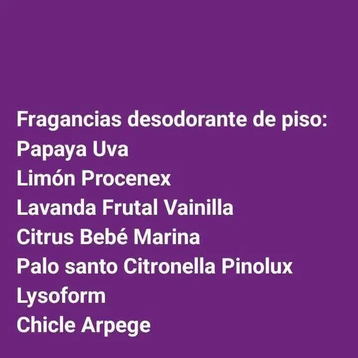 Desodorante de piso 5 L reparto en CABA
