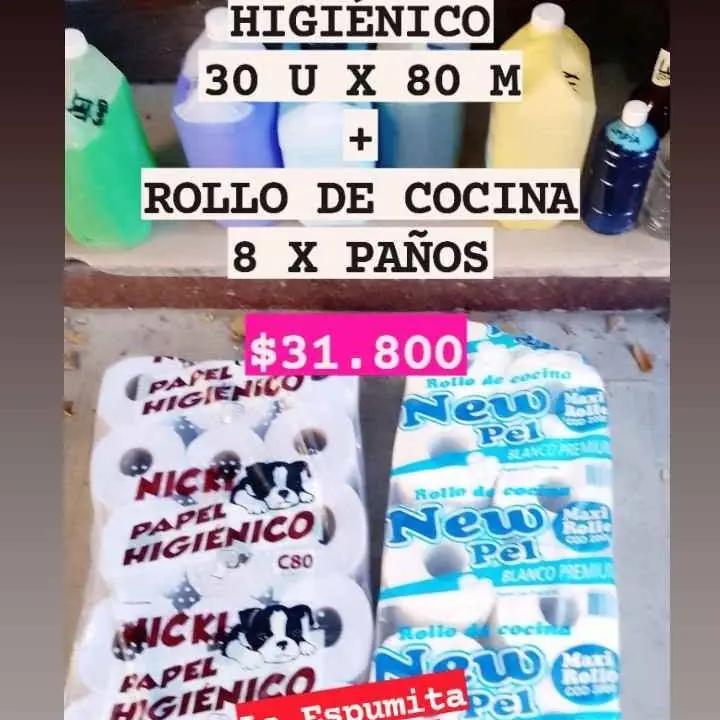 Combos artículos de limpieza delivery sin recargo en CABA