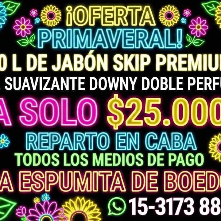 2 Promos para que tú ropa y hogar brillen a buen precio