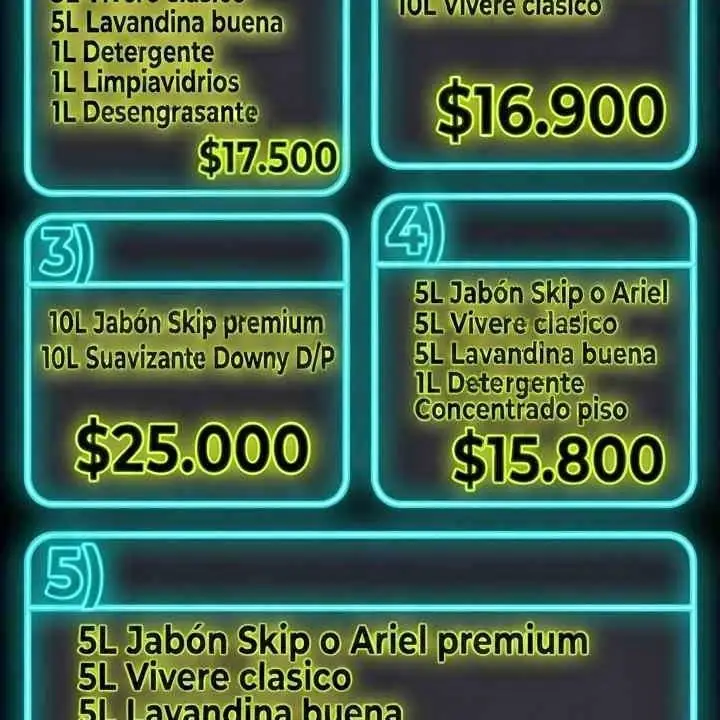 Lavandina buena combo reparto en caba