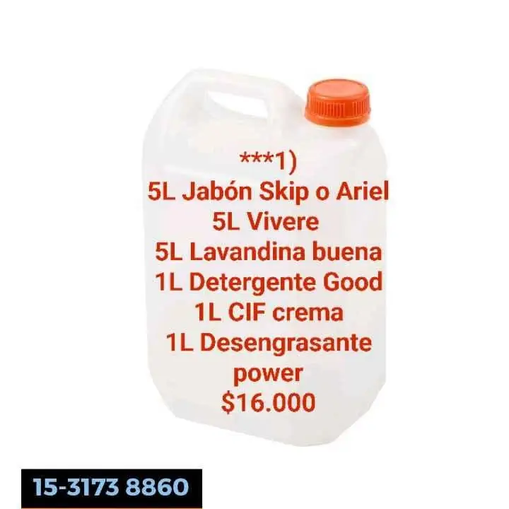 COMBO limpieza hogar uno reparto en CABA