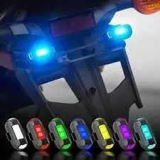 Para la moto y el auto mini luz LED USB recargables