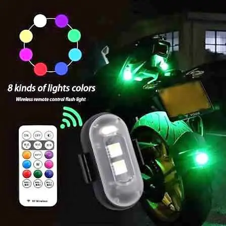 Mini luz LED USB recargables con control remoto