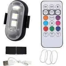 Luces LED multicolor con control remoto ultima