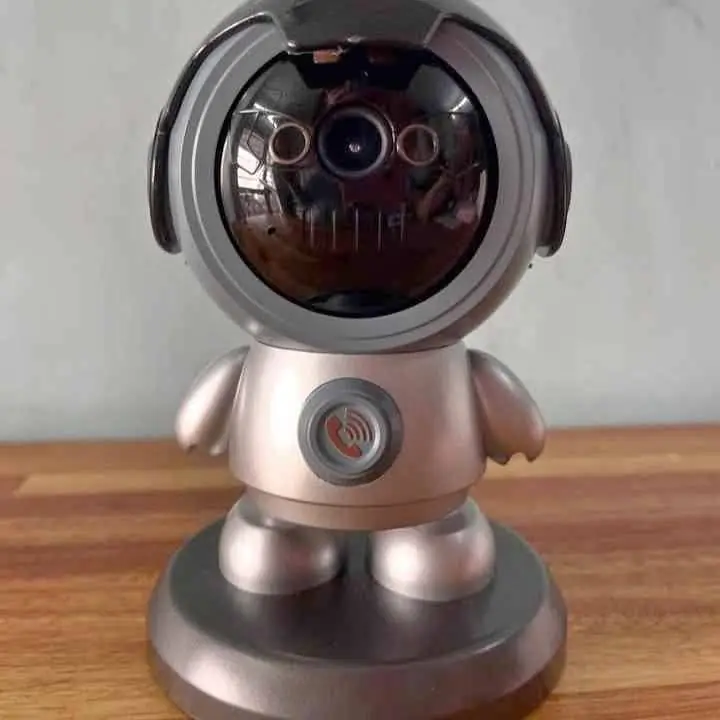 Imperdible mini camara astronauta espia robot