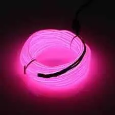 Llego el hilo LED neon flexible de 3 metros varios colores