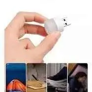 Mini luz LED USB blanca fria portátil x unidad