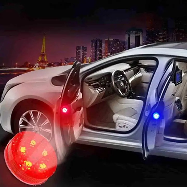 Azul luz de advertencia para puerta del auto X2