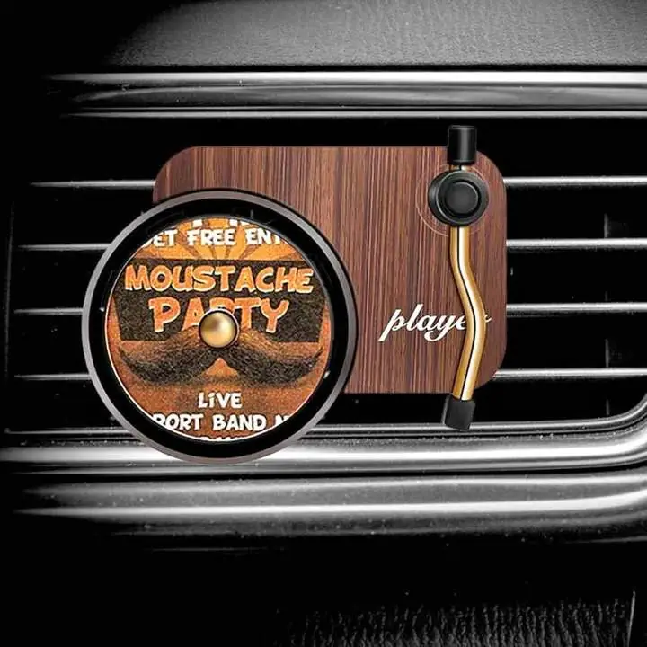 Llego el tocadiscos difusor retro para autos