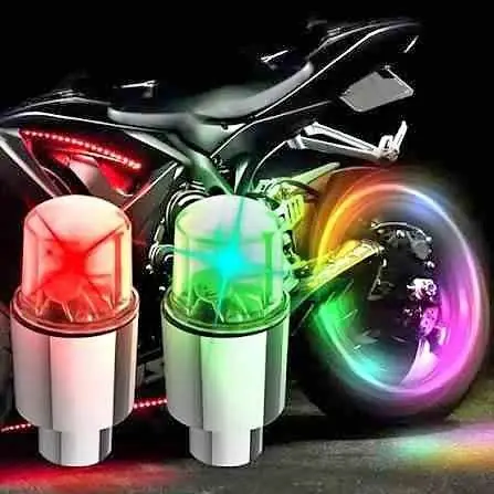 Luces LED RGB para válvulas de ruedas set X2