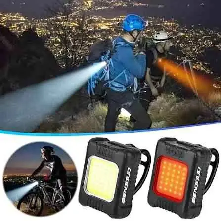Luz LED de largo alcance varios modos luz blanca