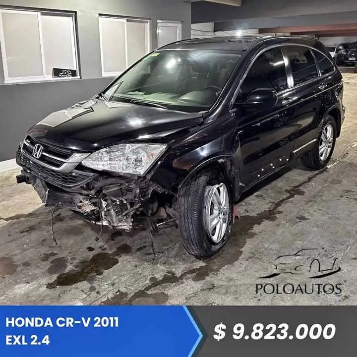 2011 Honda Cr-V Exl 2.4 Chocada Poloautos