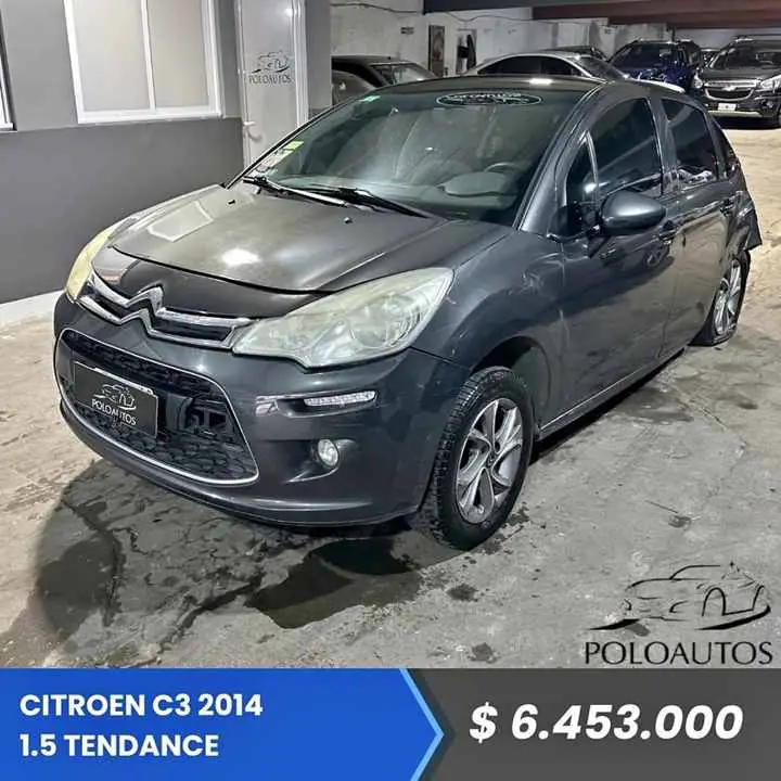 2014 Citroën c3 1.5 tendance chocado poloautos