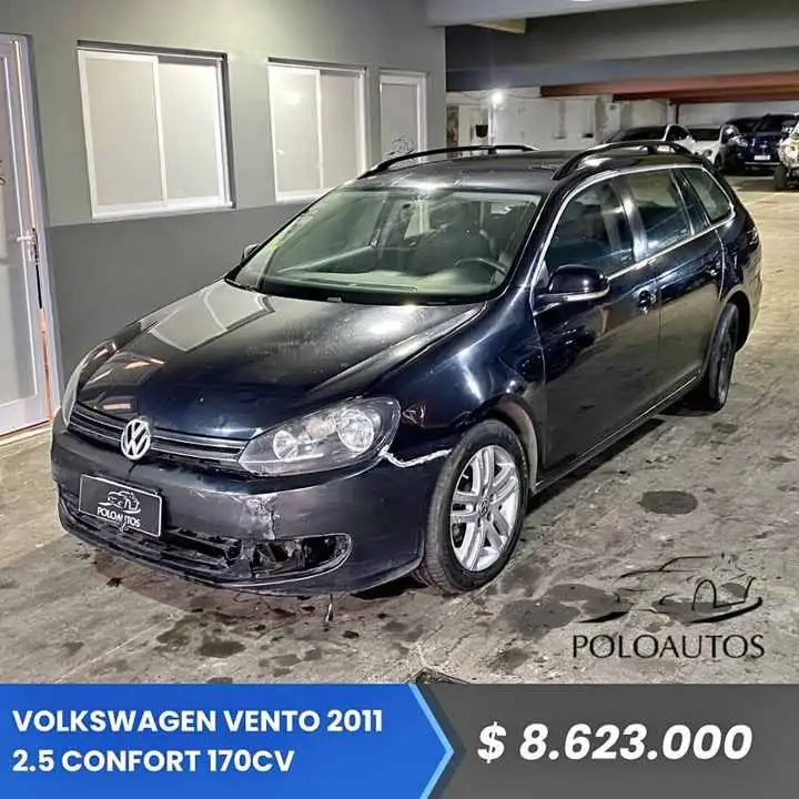 2011 Volskwagen Vento 2.5 Confort 170 Cv en Marcha y Andando Chocado Poloautos