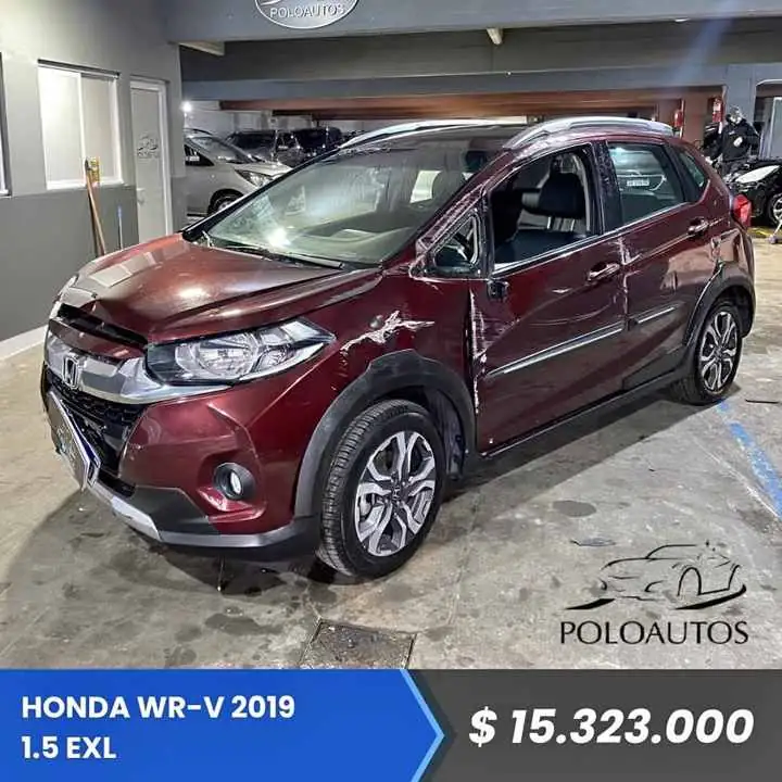 2019 Honda Wr-V 1.5 Exl Chocada Poloautos