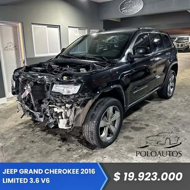 2016 Jeep Grand Cherokke Limited 3.6 V6 Chocada Poloautos