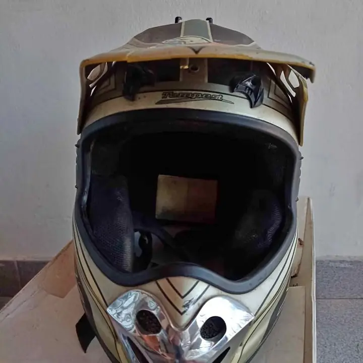 Casco zeus cross 59 60 CM motocross enduro calle moto