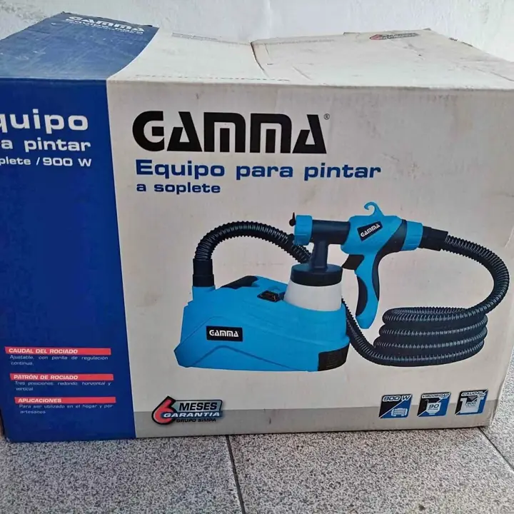 Equipo para pintar gamma 900 W soplete pistola para pintar