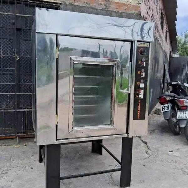 Horno de panadería de 8 bandejas
