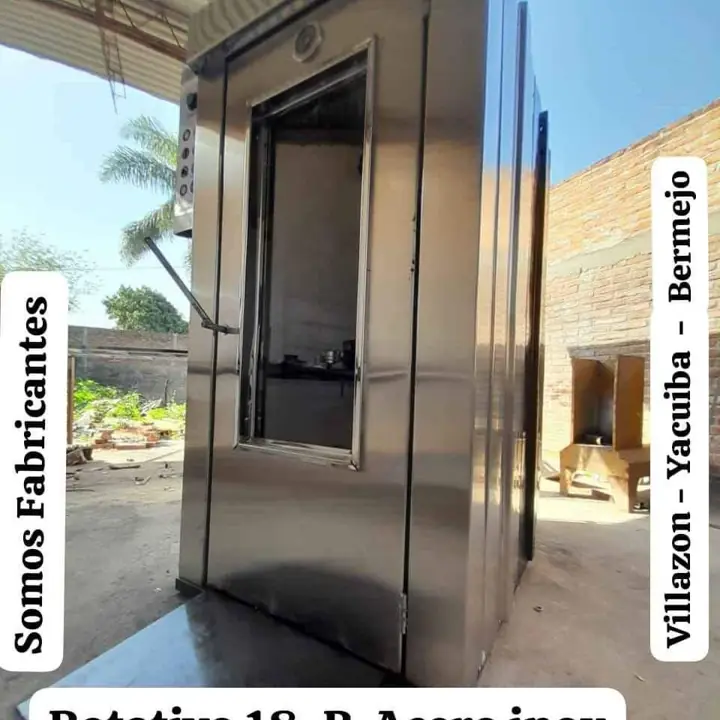 Horno rotativo panadero