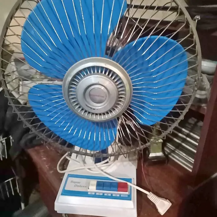 Ventilador retro vintage antiguo 3 velocidades c/lámpara.zona Caba devoto