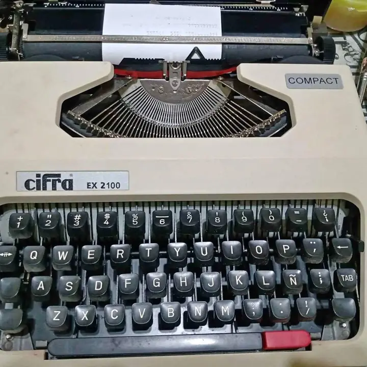 Máquina de escribir cifra ex 2100 esc ofertas permuto