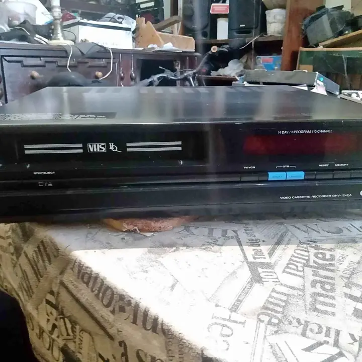 Videograbadora vhs Goldstar ghv-1242a