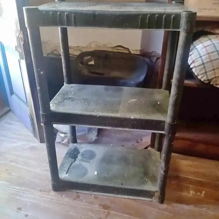 Estantería plástica rack 3 estantes colombraro