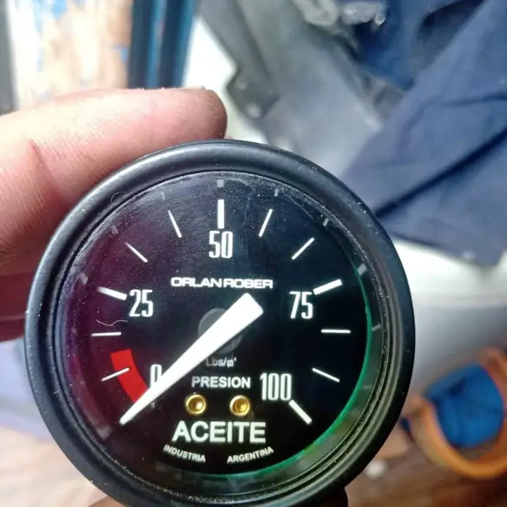 Reloj de presión aceite orlan rober