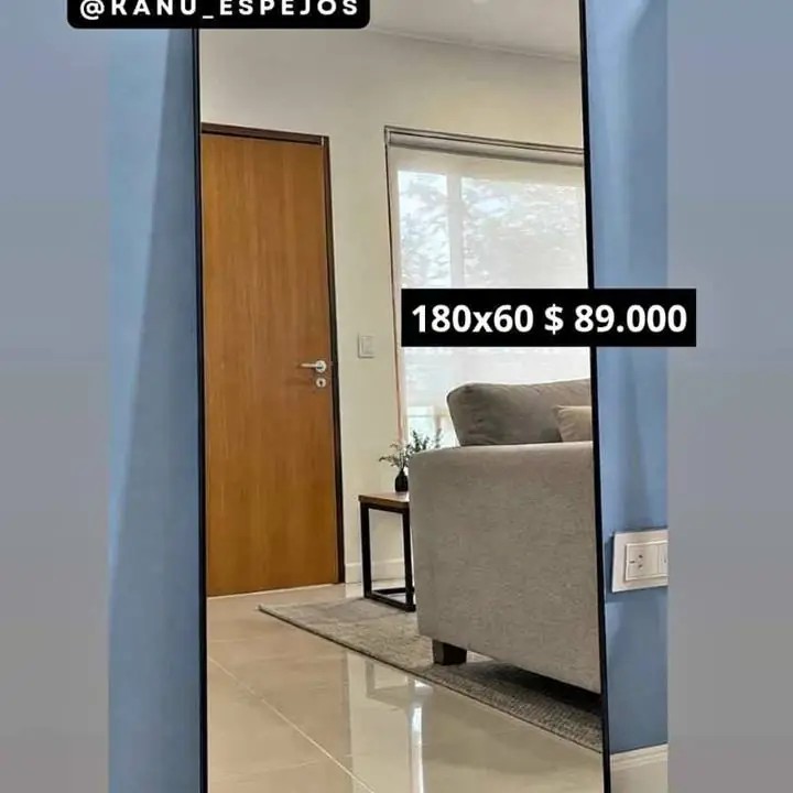 Espejo Moderno Recto en Ofertaaa Hasta Agotar Stock