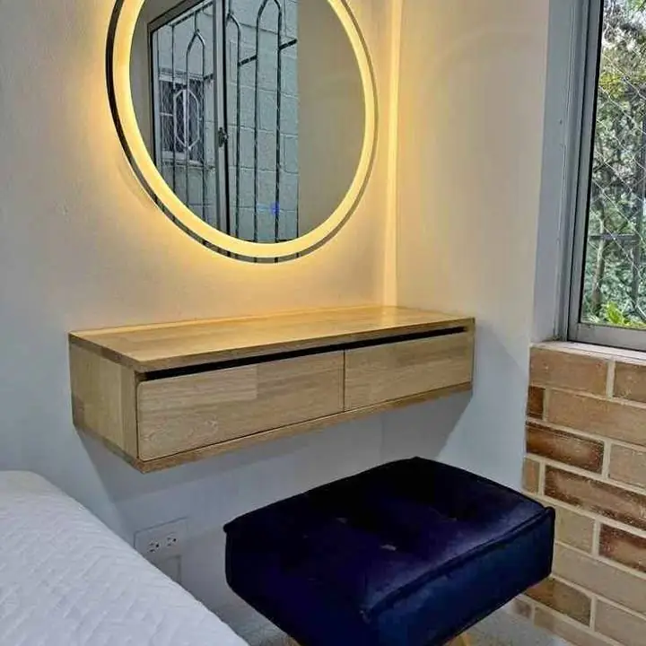 Espejo Circular Esmerilado LED Touch | Excelente Calidad