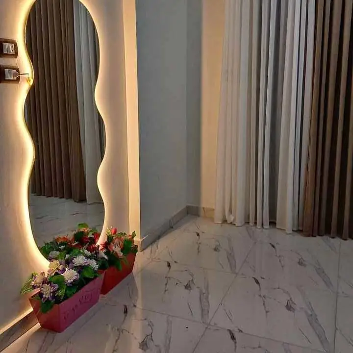 Espejo Vestidor Nube Luz Led Touch No Distorsiona la Imagen
