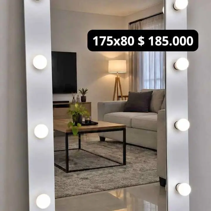 Espejo Vestidor Moderno hollywood con Fotos de Regalo