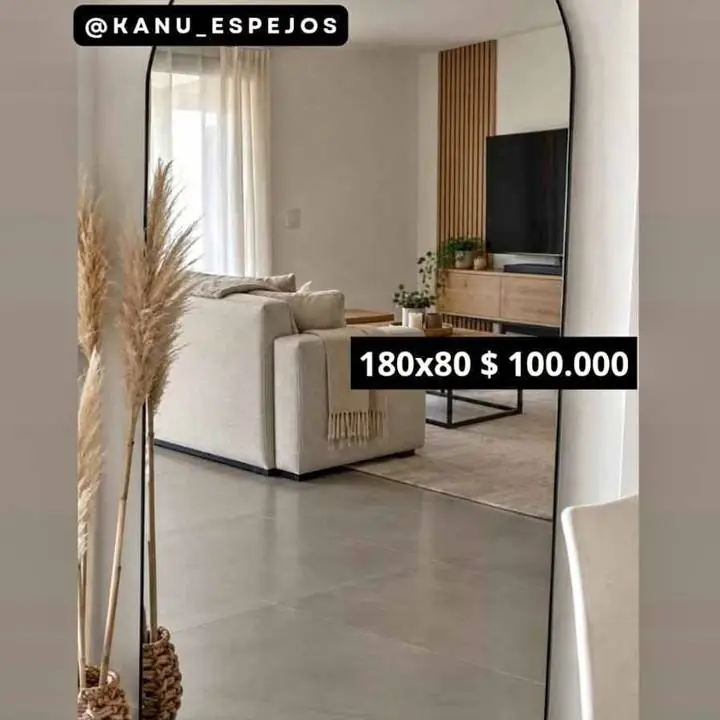 Espejo cuerpo entero arco 180X80 en promooo