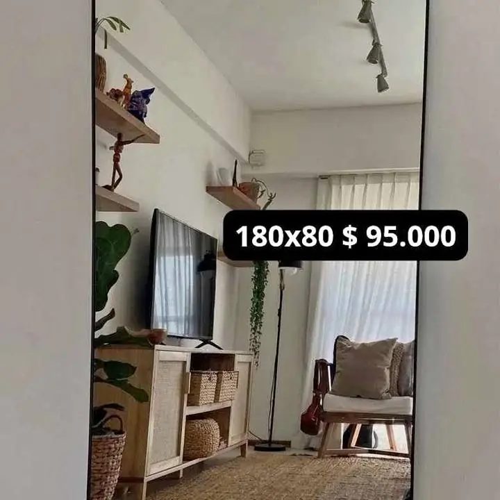 Espejos vestidor recto para baño, dormitorio y livings