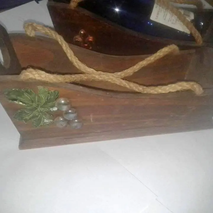Dos+porta+botellas+artesanales+