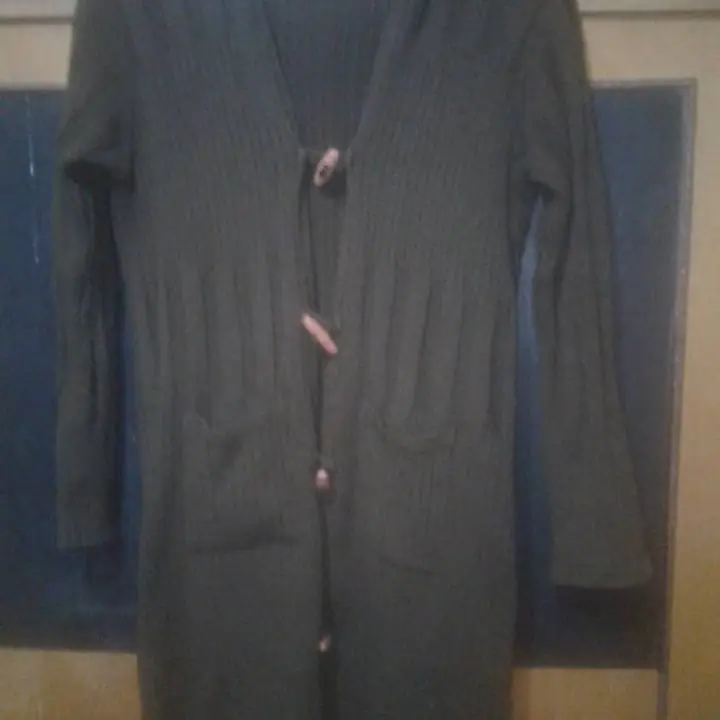 Saco de lana con capucha