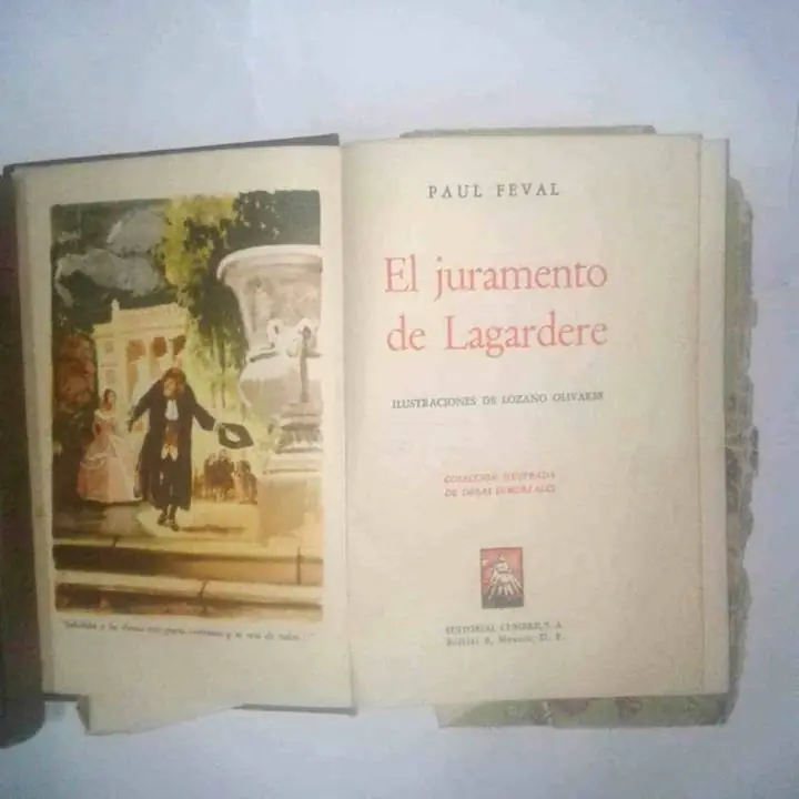 Libros antiguos el Juramento y Fabiola